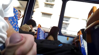 Bus flash-Sie mochte es 2 harter sex mit oma
