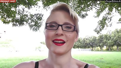 Casey war Schwanger in der Schlacht Memorial der nation sexy große titten